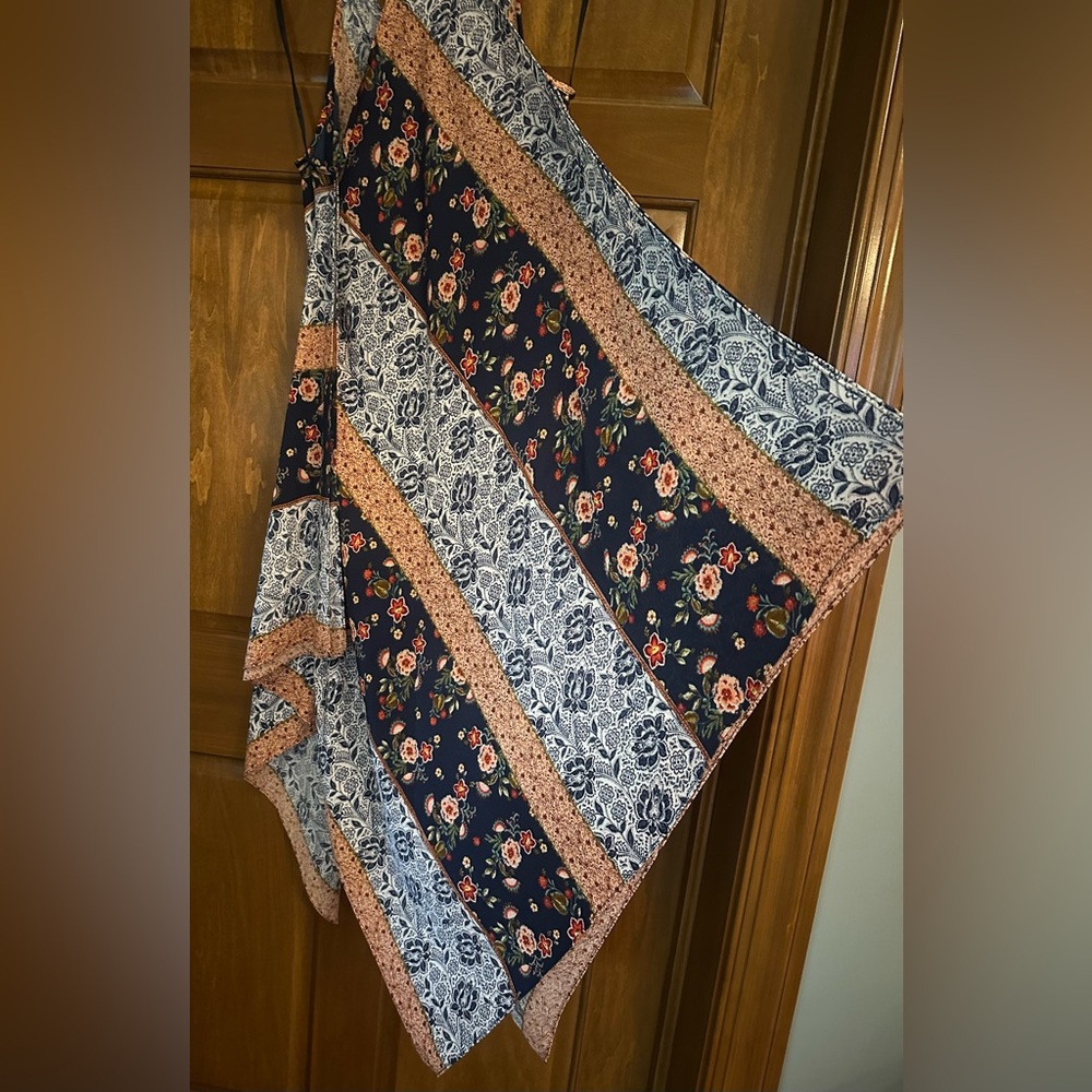 SLNY Paisley and Floral Midi / Maxi Sundress. Size Large. Like New. - Picture 7 of 12
